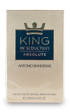 ANTONIO BANDERAS-Туалетна вода Antonio Banderas King Of Seduction Absolute для чоловіків 100 мл-8411061813973-
