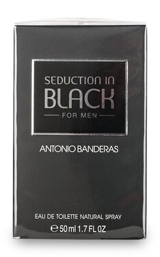ANTONIO BANDERAS-Туалетна вода чоловіча Antonio Banderas Seduction In Black 50 мл-8411061698594-