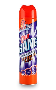 CILLIT BANG-Засіб для чищення з активною піною від вапняного нальоту Cillit Bang для ванни і душу 600 мл-4607109404485-