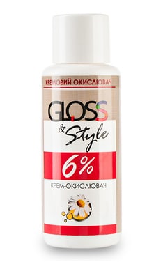 GLOSS and STYLE-Крем-окислювач для волосся Gloss&Style 60 г-4823001600989-