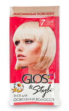 GLOSS and STYLE-Средство для осветления волос Gloss & Style 30 г-4823001601566-