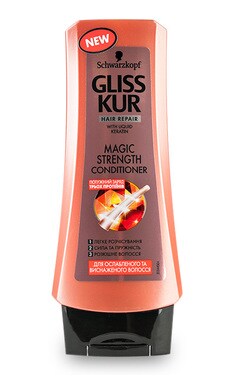 GLISS KUR-Бальзам для волос Gliss Kur Магическое укрепление 250 мл-4015100009767-