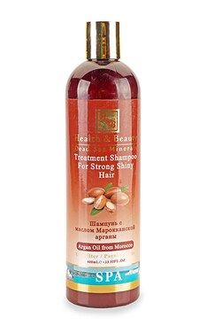 HEALTH and BEAUTY-Шампунь для волос Health & Beauty с маслом Марокканской арганы для сухих волос 400 мл-7290014043657-