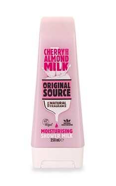 ORIGINAL SOURSE-Гель для душу Original Source Cherry & Almond Moist 250 мл-5000101189760-