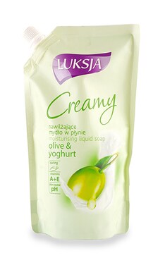 LUKSJA-Жидкое мыло для рук Luksja Creamy Olive & Yoghurt 400 мл-5900998000424-