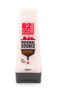 ORIGINAL SOURSE-Гель для душу Original Source Vanilla and Raspberry Ваніль і малина 250 мл-5000101100468-