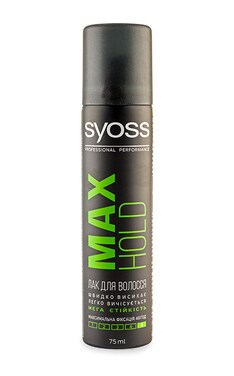 SYOSS-Міні-лак для волосся Syoss Max Hold 75 мл-4015000980418-