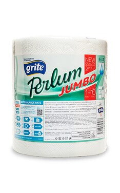 GRITE-Полотенце бумажное кухонное Grite Perlum Jumbo 1 шт-4770023348774-