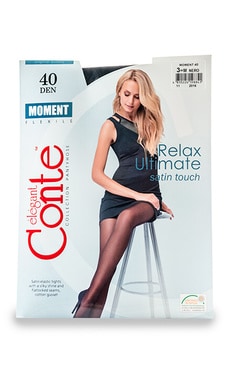 CONTE RELAX ULTIMATE-Колготки Conte Moment Nero 40 den-4810226198841-