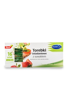 STELLA-Пакети для сніданків Stella зі струнним замком 16 шт-5903936009657-