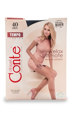 CONTE RELAX ULTIMATE-Колготки Conte Tempo Nero 40 den-4810226198544-