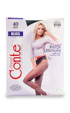 CONTE RELAX ULTIMATE-Колготки Conte Bliss Nero 40 den-4810226199046-
