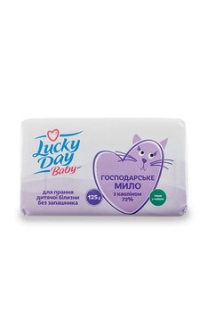 LUCKY DAY BABY-Господарське мило Lucky Day Baby з каоліном 72% 125 г-4820195504765-