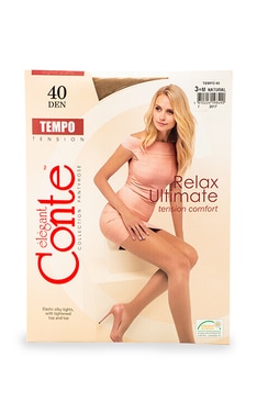 CONTE RELAX ULTIMATE-Колготки Conte Tempo Natural 40 Den-4810226198490-