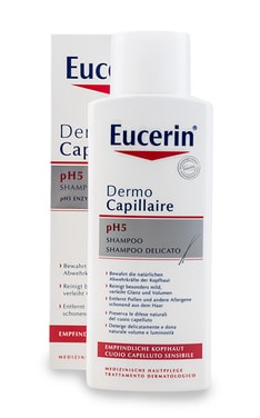 EUCERIN-Шампунь для волос Eucerin DermoCapillaire pH5 250 мл-4005800036736-