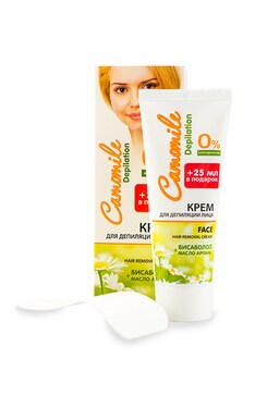 CAMOMILE DEPILATION-Крем для депиляции лица Camomile 75 мл-4823015936586-