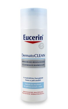 EUCERIN-Гель для умывания лица Eucerin DermatoClean Освежающий 200 мл-4005800270178-