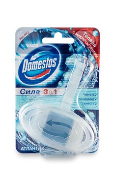 DOMESTOS-Блок гигиенический для унитаза Domestos Атлантик 40 г-8717163006085-