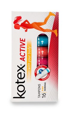 KOTEX-Тампоны женские гигиенические Kotex Active Normal 16 шт-5029053564494-