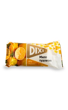 DIXI-Мыло туалетное Dixi лимон 65 г-4820023367395-