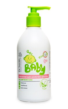 DR SANTE НЕЖНЫЙ ШЕЛК-Молочко для тела увлажняющее Dr.Sante Baby 300 мл-4823015932335-