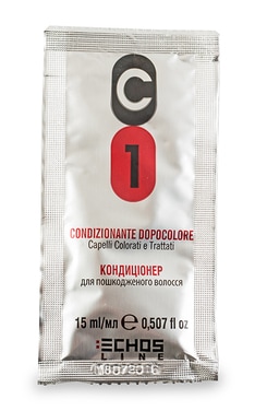 ECHOSLINE-Кондиціонер для волосся Echosline C1 для пошкодженого волосся 15 мл-8008277198989-
