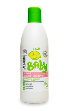 DR SANTE НЕЖНЫЙ ШЕЛК-М'який шампунь дитячий Dr.Sante Baby 300 мл-4823015932328-