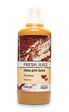 FRESH JUICE-Піна для ванн Fresh Juice Тірамісу 1 л-4823015923159-