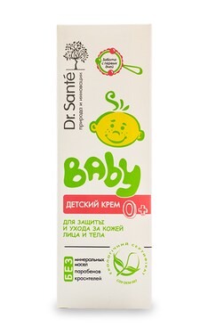 DR SANTE НЕЖНЫЙ ШЕЛК-Крем детский Dr.Sante Baby 75 мл-4823015932380-