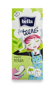 BELLA-Прокладки жіночі щоденні Bella for Teens Panty Relax 20 шт-5900516311605