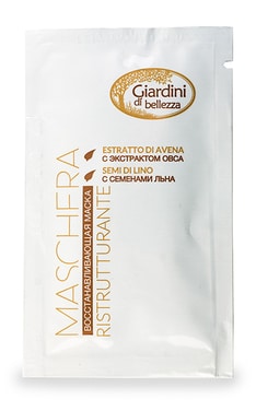 GIARDINI DI BELLEZZA-Маска для волос Giardini Di Bellezza восстановительная 10 мл-8019653014878-