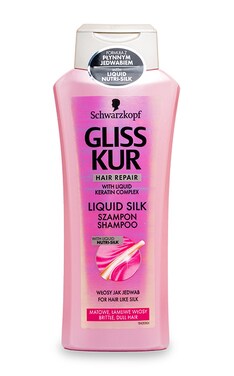 GLISS KUR-Шампунь для волос Gliss Kur Жидкий шелк для ломких волос 400 мл-4605966008617-