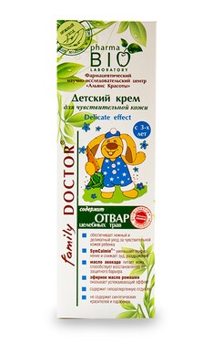 BIO PHARMA-Дитячий крем Family Doctor Delicate Effect для чутливої шкіри 100 мл-4823080000519-
