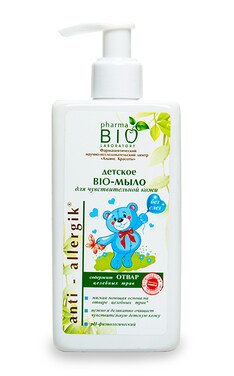 BIO PHARMA-Bio-мило дитяче Bio Pharma Laboratory для чутливої шкіри 250 мл-4820074624843-