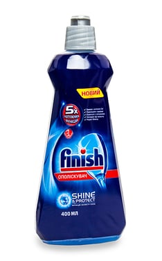 FINISH-Ополаскиватель для посудомоечных машин Finish 400 мл-5900627063486