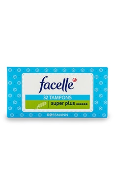 FACELLE-Тампоны женские гигиенические Facelle Super Plus 32 шт-4305615514376-