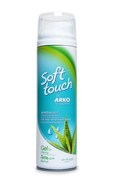 ARKO-Гель для гоління Soft touch Sensitive skin жіноча 200 мл-8690506445171-