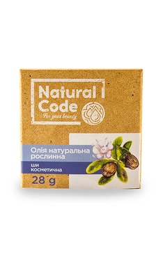 NATURAL CODE-Олія ши Natural Code натуральна рослинна косметична 30 г-4820174891343-