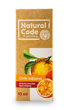 NATURAL CODE-Олія апельсинова ефірна Natural Code фасована 10 мл-4820174890926