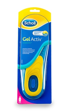 SCHOLL-Стельки женские каждый день, размер 35-40 Scholl GelActiv 1 шт-5052197038033-