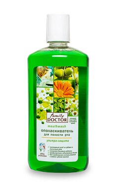 FAMILY DOCTOR-Ополіскувач для ротової порожнини Family Doctor Ультра-захист 700 мл-4823080000977-