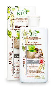 BIO PHARMA-Шампунь для волосся Pharma Bio Laboratory Дігтярний від лупи 200 мл-4823080000069-