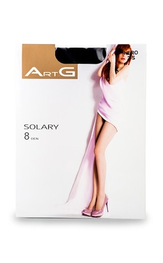 ART G-Колготки ArtG Solary Nero 8 den -4820040114880-