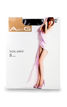 ART G-Колготки ArtG Solary Nero 8 den -4820040114880-
