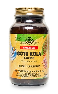 SOLGAR VITAMIN СОЛГАР-Биологически активная добавка Solgar Экстракт Готу Круги капсулы 100 шт-2226940000000-