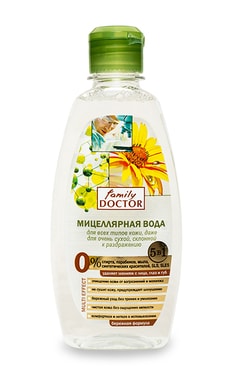 FAMILY DOCTOR-Міцелярна вода Family Doctor 265 мл-4823080002476-