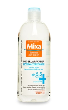 MIXA-Мицеллярная вода для лица Mixa для нормальной и сухой кожи лица 400 мл-3600550932782-