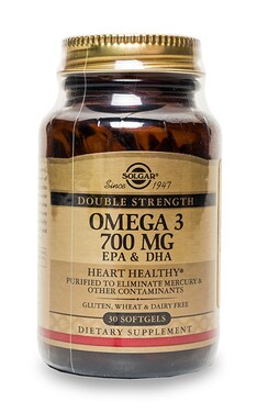 SOLGAR VITAMIN СОЛГАР-Біологічно активна добавка Solgar Омега-3 подвійна ЕПК ДГК 30 шт-2274630000000-
