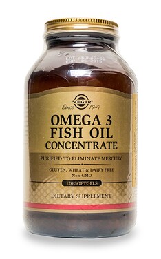 SOLGAR VITAMIN СОЛГАР-Концентрат риб’ячого жиру Омега-3  120 капсул Solgar 120 шт-2227070000000-