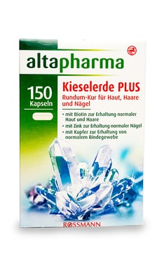 ALTAPHARMA-Диетическая добавка AltaPharma Кремний Биотин Плюс 150 шт-4305615981260